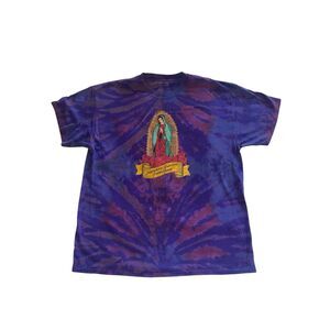 Virgin De Guadalupe Tie-Dye Tee